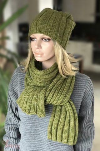 imusau.lt | listing Rankų darbo kepurė su šaliku, One size